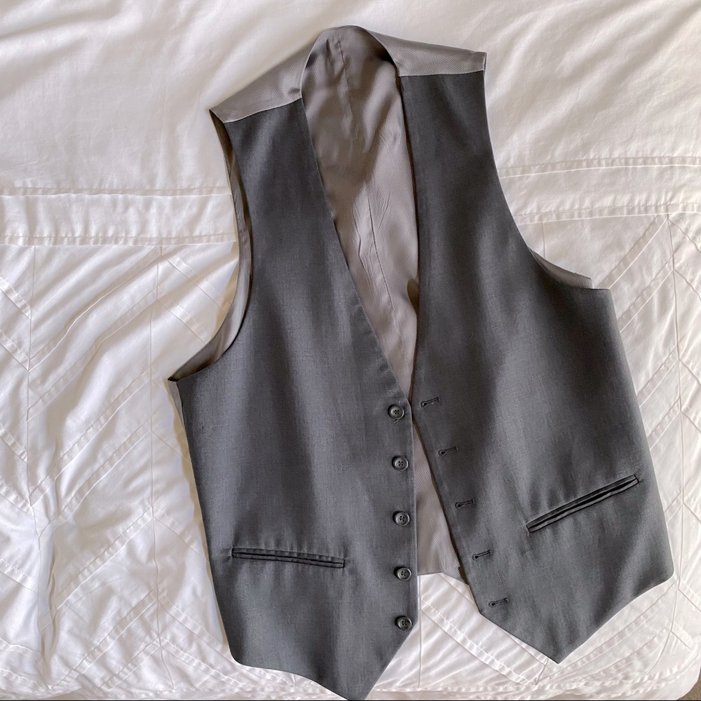 Men’s Charcoal Gray vest